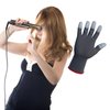 JM-FUHAND professional heat resistant glove for hair styling heat lock curling.1 pair. One Size Fit All.