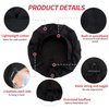 ABAMERICA Bouffant Caps with Button and Sweatband, Adjustable Scrub Caps for Women Men, One Size Fits All