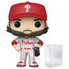 Bryce Harper Philadelphia Phillies White Jersey #34 Pop Sports MLB Action Figure (Bundled with EcoTek Pop Protector to Protect Display Box)