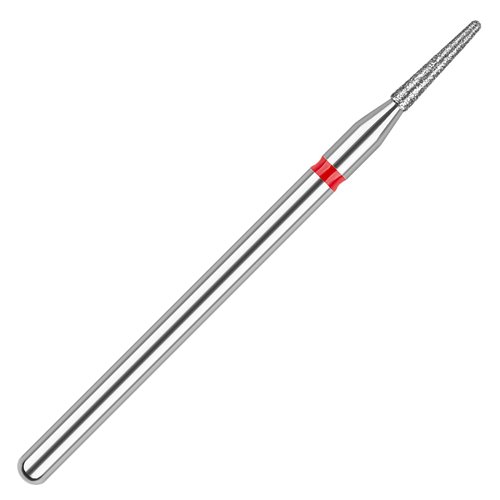 Rolybag Cuticle Nail Drill Bit Needle Shape Cuticle Bit Diamond Nail Drill Bit 3/32'' Safety Cuticle Bit for Electric Remove Cuticle Dead Skin Manicure Tool (Fine)