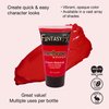 Mehron Makeup Fantasy FX Cream Makeup | Water Based Halloween Makeup | Red Face Paint & Body Paint For Adults 1 fl oz (30ml) (RED)
