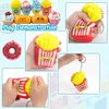 POKONBOY Squishies Donut Squishy Toys, 14 Pack Food Squishies Kawaii Cute Donuts & Ice Cream & Pizza Slow Rising Creamy Scent Stress Relif Squishies Pack Party Favors Decorative with Key Chain