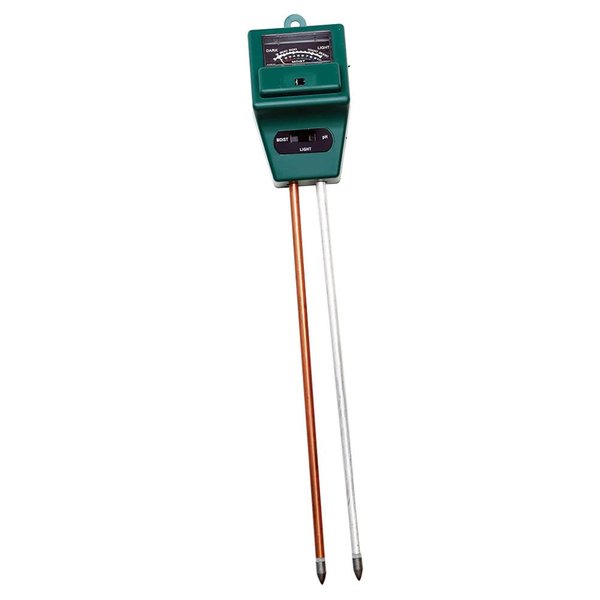 Evolved Habitats Evolved Harvest pH Meter - Reliable Easy-to-Use Moisture/Acidity/Alkalinity/Sunlight Content Soil Test Meter