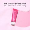 beplain Pink Salt AHA BHA Cleansing Foam 120ml with enriched pink salt and vegan AHA/BHA