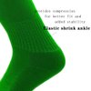 Luwint Knee High Socks for Soccer Baseball Costume, Men and Women size 6-10, 1 Pair (Green)