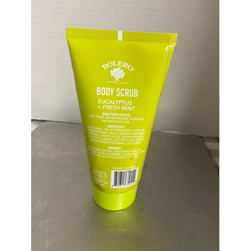 Bolero Beverly Hills Eucalyptus + Fresh Mint Body Scrub 5 oz