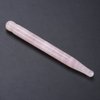 ZJchao Massage Stone Wand Massage Stick, Jade Massage Crystal Wand Gua Sha Scraping Massage Tools Rose Quartz Guasha Beauty Tool for Facial Skin Rejuvenation Jade Stone Massage