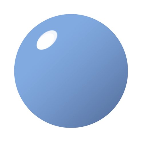 Vishine Nail Gel Polish, 15ml Soak Off Nail Gel Polish Nail Art Manicure Salon DIY, UV LED Lamp Required - Pale Cornflower Blue 0.5 OZ