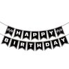 BIEUFBJI Race Car Birthday Banner, Checkered Happy Birthday Banner, Race Car Party Decorations, Racing Themed Party, Boys racing themed birthday decorations