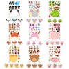 27 Sheets Animal Stickers for Kids, Make-a-face Sticker Sheets Make Your Own Animal Mix and Match Sticker Sheets, Stickers for Kids Classroom, Kids Party Favor Supplies Birthday Craft