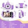 SUZIYO Children Camera, Birthday Electronic Toys for Kids, Upgrade Toddlers Selfie Digital Camcorder 1080P for Age 4-7 Years Old Boys & Girls (with 32G SD Card, Purple)