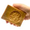 Authentic Aleppo Soap 86% Olive Oil & Laurel Oil Bar Organic, Vegan, All-Natural for Body, Face, Hands, Bath and Hair