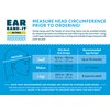 EAR BAND-IT Ultra Swimming Headband - Best Swimmer's Headband - Keep Water Out, Hold Earplugs in - Doctor Recommended - Secure Ear Plugs - Invented by ENT Physician - Medium (See Size Chart)
