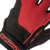 Contraband Black Label 5120 Pro Series Amara Leather Lifting Gloves w/Jar Grip Palm- Durable Light - Medium Padded Amara Leather Gym Gloves - Perfect Classic Lifting Gloves (Pair) (Red, Small)