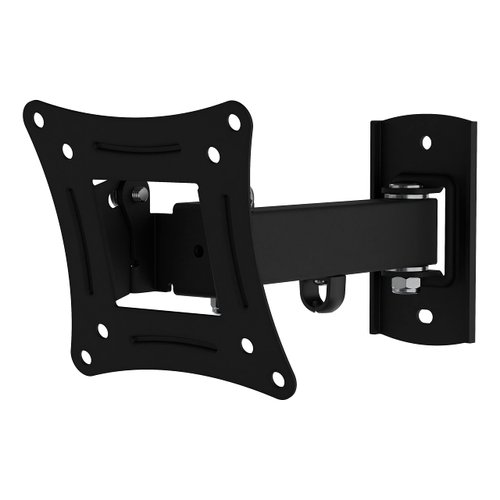 AVF Extendable Tilt and Turn Monitor Wall Mount for 13" to 27" Screens in Black