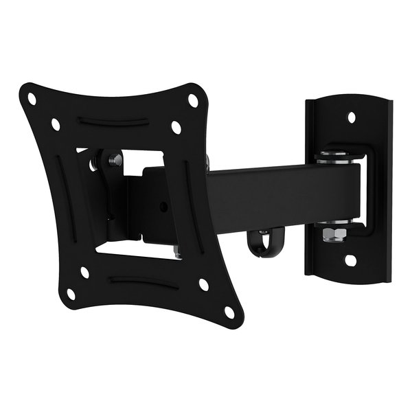 AVF Extendable Tilt and Turn Monitor Wall Mount for 13" to 27" Screens in Black
