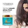 Kerabrasil Argan Oil Hair Mask 500g | Intense Hydration & Repair | Enriched with Vitamin E and Omega 3 | Keratin Infused | Restores and Rejuvenates Damaged Hair | Professional-Grade keratin treatment