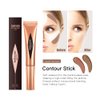 MEICOLY Liquid Contour Beauty Wand,Cream Contour Stick with Cushion Applicator,Liquid Bronzer Stick for Women and Girl,Blendable Long Lasting Smoothly Silky Contour Makeup,Cruelty-free,Medium to Dark