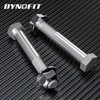 Dynofit Alignment Camber Caster Adjusting Bolt ±1.5 Degree Compatible with Silverado Sierra 1500 2500, Yukon Express Savana 1500 2500 Hummer H2 H3, Front Upper Control Arm Cam Bolts Set