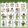 BeYumi Christmas Pickle Craft Kit - 123Pcs Christmas Pickle Craft Kit DIY Hanging Ornament Make Your Own Green Cucumber Decoration Set Xmas Holiday Party Favor Home Classroom Art Supplies for Kids