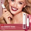 HWSHQY OO Dual Ended Lip Makeup,2-in-1 Matte Liquid Lipstick Lip Gloss,Long Lasting Smudge Proof Lip Stain,Silky Smooth Lip Glosses,Creamy Velvet Lipcolor Lip Makeup,07