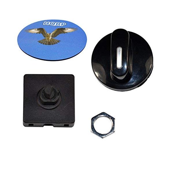HQRP 4-Position 3-Speed Fan Selector Rotary Switch Compatible with Patton U2-1487 Fan