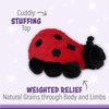 1i4 Group Warm Pals - Ladybug - Cozy Lavender Scented Plush Toys - Stuffed Animal - Coolable Bedtime Comfort Plushie