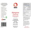 Keys Mangrove All Natural, Vegan, Chemical-Free Foaming Shampoo and Scalp Treatment, Cleansing Conditioning for All Hair Types, No Sulfates, No Dimethicone, 100% Biodegradable, 7.1 ounces