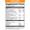 MTN OPS BCAA 2:1:1 Amino Acids Supplement Powder for Rapid Muscle Recovery & Repair with Zero Sugar & Gluten Free (30-Serving Tub, Peach Mango)