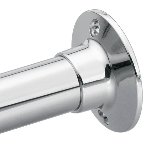 Moen 63-F Donner Shower Rod Flange Set, Chrome