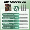 TYAYW 3 in 1 Hair Dye Shampoo for Gray Hair, 16.9 Fl Oz (Chestnut Brown for Men & Women)