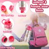 Decorate Your Own Water Bottle Kits for Girls, Valentines Goodie Bag Stuffers, Valentines Day Gifts for Kids Ages 5 6 7 8 9 10 Year Old, Gem Art supplies for Teen Girl, Daughter Sister Birthday Gift
