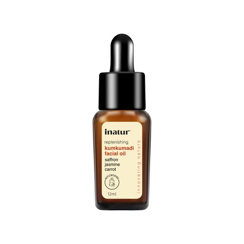 INATUR Kumkumadi Facial Oil, Ayurvedic Formulation, Organic, Anti-Ageing,12 ml