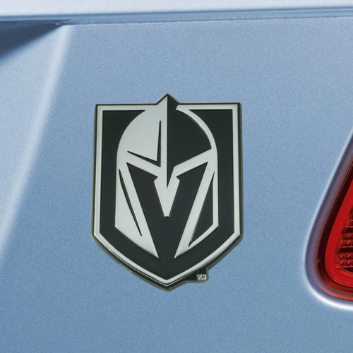 FANMATS 24550 Vegas Golden Knights 3D Chrome Metal Auto Emblem