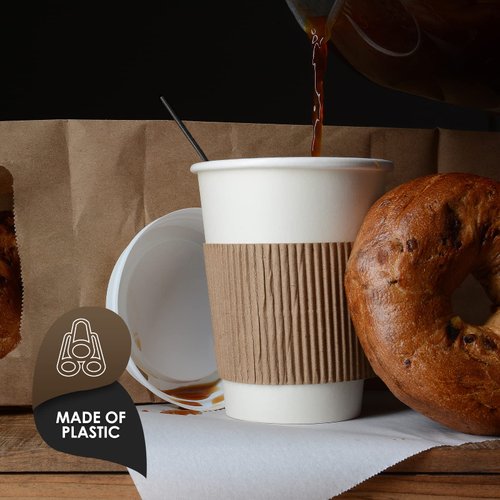 PAMI Disposable Coffee Black Sip Stirrers/Straws [Value Pack of 1000 Pcs] - 5” Plastic Cocktail Stirrers For Drinks- Beverage Stirrers For Hot & Cold Drinks- Swizzle Stirring Sticks For Coffee Bar