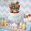 Bloons TD 6 Birthday Party Decorations, Bloons TD Video Game Party Supplies set with Happy Birthday Banner, Cake Cupcake Toppers, Balloons for Fans Adults Party Decorations