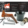 G.B.S Beard Grooming Set- No Snag Anti-Static Stylish Bamboo Wood Beard Comb, Natural Unscented Beard Oil and Sandalwood Beard Oil