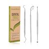 Dental Tools, Professional Dental Pick Tools Kit, Teeth Cleaning Calculus Tool for Dentist, Personal Using, Pets Oral Care with Dental Mirror Dental Tooth Tartar Plaque Scraper Remover Dental Probe
