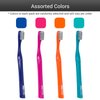 PRO-SYS® Kids Toothbrush (Colorful 4-Pack) - Made with Soft Dupont® bristles (Ages 8-12)