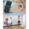 Golspark Indoor Security Camera 2K, Pet Camera for Home Security, Dog Cam Pan/Tilt, Motion Tracking, 2-Way Audio, Night Vision Baby Monitor, Siren Alert, Phone App, 24/7 Cloud &SD Card Storage, 2.4GHz