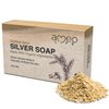 Ameo Life Oatmeal Spice Silver Soap with 30ppm Silver - Naturally Cleanses the Skin, 4 oz Colloidal Silver Soap Bar for Women and Men