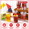 Jinei 60 Pcs Circus Carnival Party Supplies 16 oz Carnival Plastic Cups Bulk Welcome to the Carnival Disposable Cups for Circus Theme Carnival Birthday Party Favors Decorations