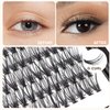 Bodermincer 1 Box Big Capacity 240 bundles 8-10-12-14-16mm Mixed 20D/30D/40D/60D/80D/100D Eyelash Extensions Strip Eyelashes Individual Lashes Natural Style 8-22mm to Choose (20D-13mm)
