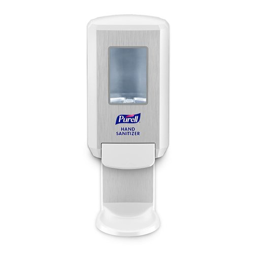PURELL CS4 Manual Hand Sanitizer Dispenser, White, for 1200 mL PURELL CS4 Hand Sanitizer Refills (Pack of 1) - 5121-01
