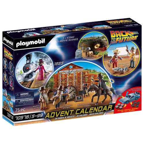 PLAYMOBIL Advent Calendar - Back to the Future Part III