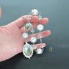 12 Pcs Saint Jude Rearview Mirror Car Auto Rosary Favors for Baptism/Christening/Wedding/Religious Gift