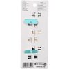 Scunci No Slip Snap Clips, 6ct, 5cm