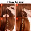 JIEYAO Gold Hair Jewelry for Braids, 110 Pcs Dreadlocks Beads, Hair Braid Rings Clips Dread Locks Coils Rings Loc Tube Bead Braid Accessories with 2 Pcs Pull Hair Pins for Braids Decoration