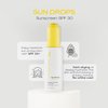JESS BEAUTY | Face Sunscreen Sun Drops SPF 30 Skin Care Oil with Camellia Sinensis & Squalane | Skincare Fast Drying 1 fl. oz