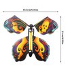 AhlsenL 20 PCS Flying Butterfly Toy, Wind Up Flying Butterfly Surprise Box Wind Up Butterfly Surprise Toy for Wedding Birthday Party Book and Greeting Cards(5 Styles)